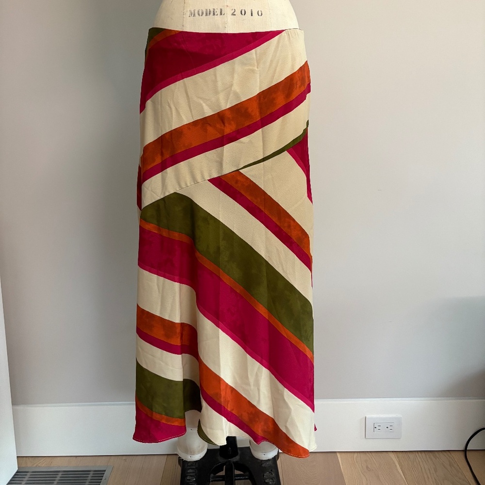 MANGO- MNG Italian Fabric Skirt A-symmetrical
